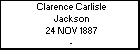 Clarence Carlisle Jackson