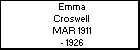 Emma Croswell