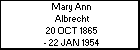 Mary Ann Albrecht