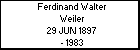Ferdinand Walter Weiler