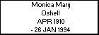 Monica Mary Oshell