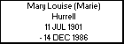 Mary Louise (Marie) Hurrell
