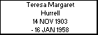 Teresa Margaret Hurrell