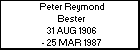 Peter Reymond Bester