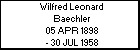 Wilfred Leonard Baechler