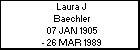Laura J Baechler