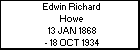 Edwin Richard Howe