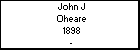John J Oheare