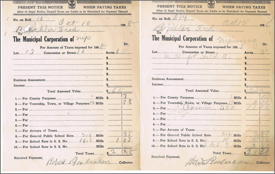 Nipissing Tax Notice 1928.jpg