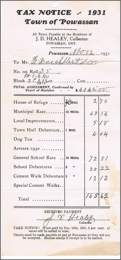 Powassan Tax Notice 1931.jpg