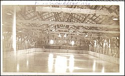 powassan arena in side 1934.jpg