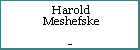 Harold Meshefske
