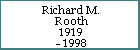 Richard M. Rooth