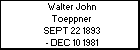 Walter John Toeppner