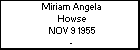 Miriam Angela Howse