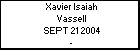 Xavier Isaiah Vassell