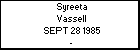 Syreeta Vassell