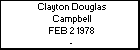 Clayton Douglas Campbell