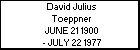David Julius Toeppner
