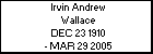 Irvin Andrew Wallace