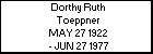 Dorthy Ruth Toeppner