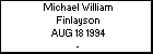 Michael William Finlayson