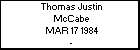 Thomas Justin McCabe