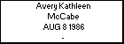 Avery Kathleen McCabe