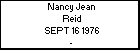Nancy Jean Reid