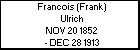 Francois (Frank) Ulrich