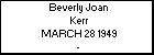 Beverly Joan Kerr