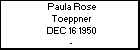 Paula Rose Toeppner