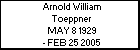 Arnold William Toeppner