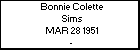 Bonnie Colette Sims