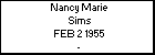 Nancy Marie Sims