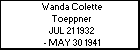 Wanda Colette Toeppner