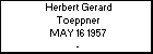 Herbert Gerard Toeppner