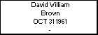 David William Brown