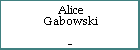 Alice Gabowski